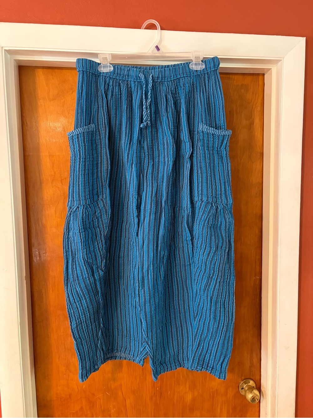 Free People Quinn striped pants